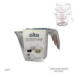 JUEGO DE JARRAS ACRILICO (3PCS) ALTA (36010)