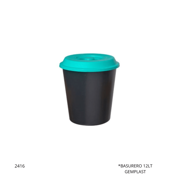 BASURERO 12LT 9613 GEMPLAST