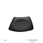PLATO DE MELAMINA 22X22CM (81440)