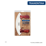CUCHILLO MEDIA LUNA 21147/170 TRAMONTINA 21147/170
