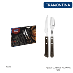 JUEGO DE CUBIERTOS POLYWOOD 12PCS TRAMONTINA (21199/909)