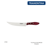 CUCHILLO POLYWOOD P/ASADO TRAMONTINA 21180/178