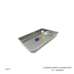 ASADERA ARARY ALUMINIO RECTANGULAR Nº1