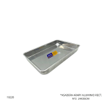 ASADERA ARARY ALUMINIO RECTANGULAR Nº2