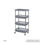 ORGANIZADOR 4 NIVELES RECTANGULAR NIQUELART (369-16)