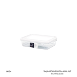 CAJA ORGANIZADORA MB 6.5 LT RECTANGULAR