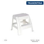BUTACA TIPO ESCALERA BLANCO TRAMONTINA (92421/010)