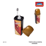 PORTA CEPILLO DENTAL AVENGERS PLASUTIL 9405