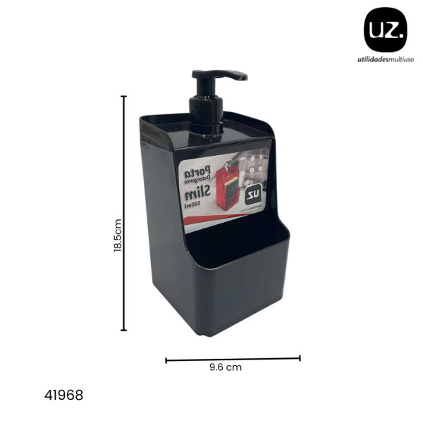 DISPENSER P/JABON LIQUIDO UZ NEGRO UZ
