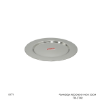 BANDEJA REDONDO INOX 33CM TRI-STAR (MH-253)