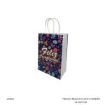 BOLSO REGALO CHICO C/DISEÑO 14.5X21CM (XCLPD-1)
