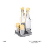 JUEGO DE CONDIMENTERO X 4PC HEREVIN (152081-582)