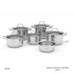 JUEGO DE CACEROLAS HOFFNER HF-4409 (10PCS)