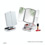 ESPEJO CON LUZ LED PLEGABLE (HZJ-609)