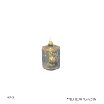 VELA LED A PILA 6,5 CM (JNT-205) (X UNIDAD)