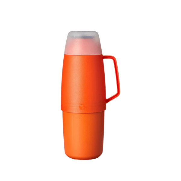 TERMO SOPRANO LISO A ROSCA 1LT NARANJA
