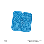 COMEDERO DE SILICONA PARA MASCOTAS 20X20CM (FP63178-146)