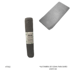 ALFOMBRA DE GOMA PARA BAÑO 43X91CM (34379)