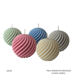 VELA AROMATICA REDONDO CLASSIC CABDLE JS25016