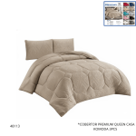 COBERTOR PREMIUM QUEEN CASA KOMODA 3PCS (B3-17Q)