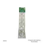 ETIQUETA DECORATIVA FELICIDADES (012)