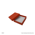 CAJITA NARANJA 9X9CM PARA JOYAS (CY-17)