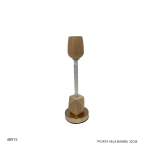 PORTA VELA BAMBU 32CM
