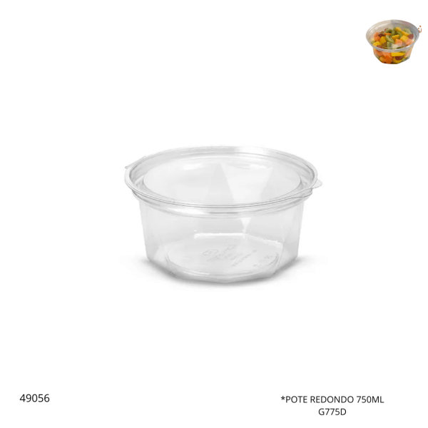 POTE REDONDO 750ML G775D GALVANOTEK (CJA X 200)