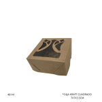 CAJA KRAFT CUADRADO 7X7X3.5CM (088)