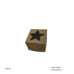 CAJA KRAFT 5.6X5.6X4CM (111)