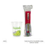 VASO PLASTICO P/CAIPIRIÑA 500ML ASIPLAST 50UND (CJA X 20)