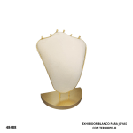 EXHIBIDOR BLANCO PARA JOYAS CON TERCIOPELO (QL3756B)