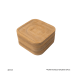 POSAVASOS MADERA 6PCS 35717-16 (35717-16)