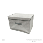 CAJA ORGANIZADORA 30X45X29CM DE TELA (35764-11)