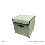 CAJA ORGANIZADORA 25X25X24CM DE TELA (35764-13)