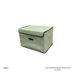 CAJA ORGANIZADORA 30X45X30CM DE TELA (35764-15)