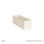 ORGANIZADOR 10X33X10CM DE TELA (35764-23)
