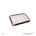 EXHIBIDOR ORGANIZADOR PARA JOYAS 26X37CM (CY-23)