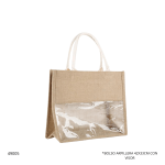 BOLSO ARPILLERA 42X33CM CON VISOR (QY-334213-3)