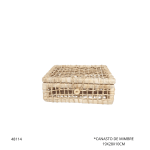 CANASTO DE MIMBRE 19X28X10CM (1108)