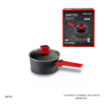 CACEROLA C/MANGO 18CM INFITO AMERCOOK